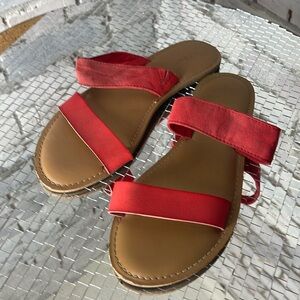 Orange Old Navy Women’s sandals size 8